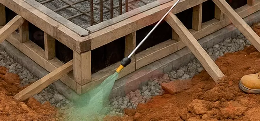 Foundation Slab Termite Treatment in Grants Pass